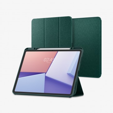 Spigen Urban Fit iPad Air 13" (2024) Midnight Green