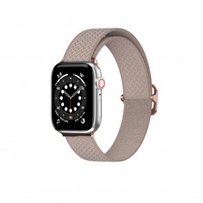 SwitchEasy Wave Elastic Nylon Apple Watch Loop (42/44/45mm) Pink