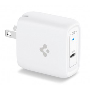 Spigen Universal PE2015UJ P45W Wall Charger Arc Station (GAN) + Cable (Type C to USB) White